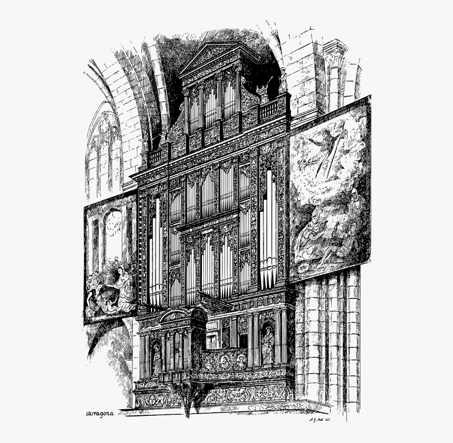 Organ, Transparent Clipart