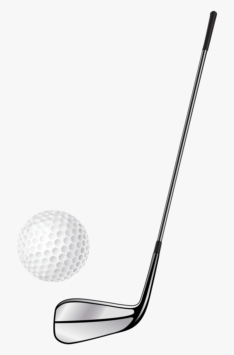 Golf Stick And Ball, Transparent Clipart