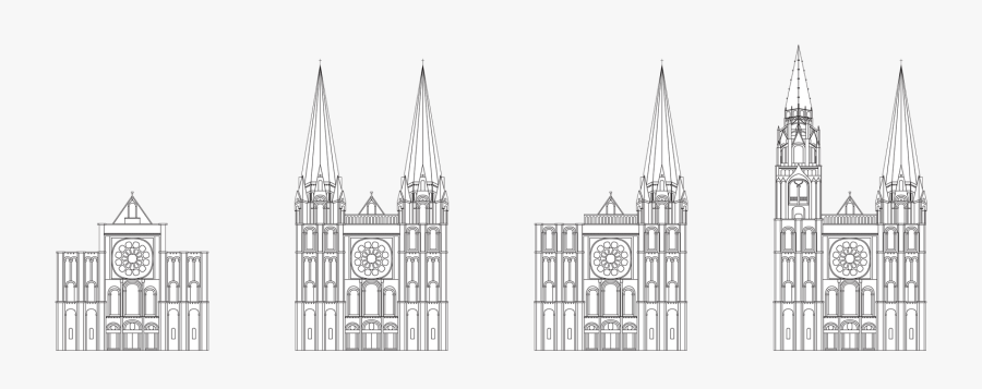 Transparent Cathedral Png - Spire, Transparent Clipart