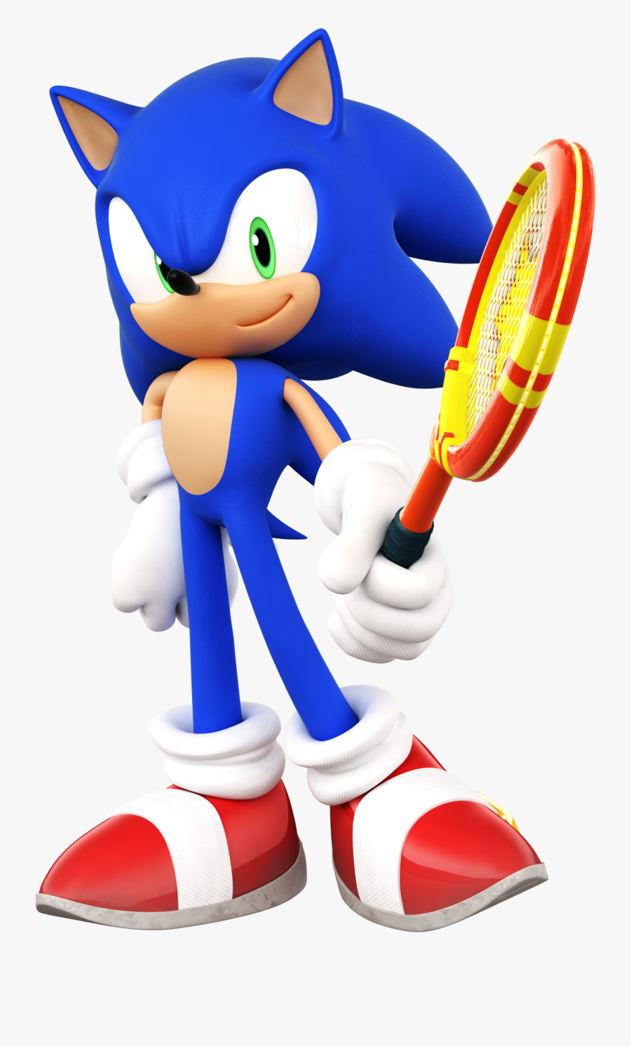 Tennis Sonic, Transparent Clipart