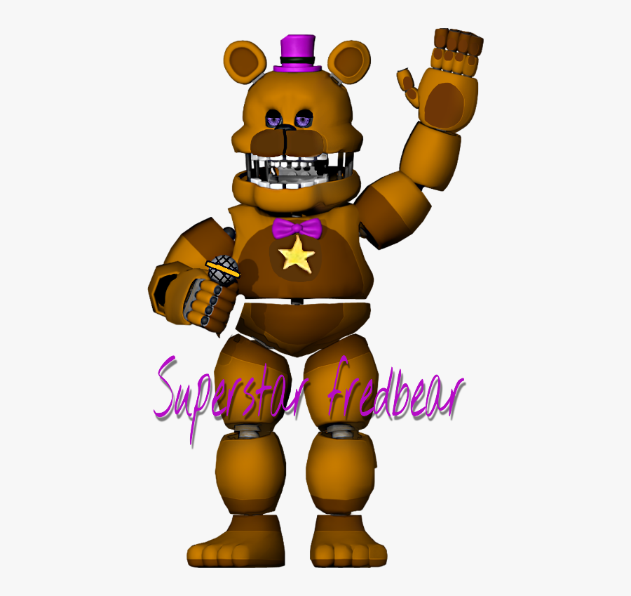 New - Five Nights At Freddy's Withered Fredbear, Transparent Clipart