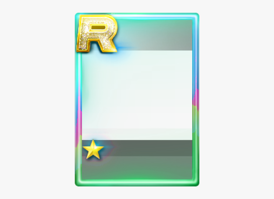 Superstar Rcard Freetoedit - Superstar R Card Png, Transparent Clipart