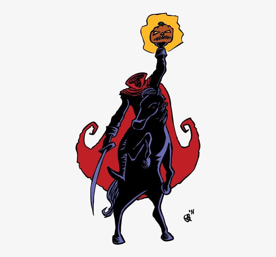 Ichabod Crane The Legend Of Sleepy Hollow Headless - Headless Horseman Cartoon Disney, Transparent Clipart
