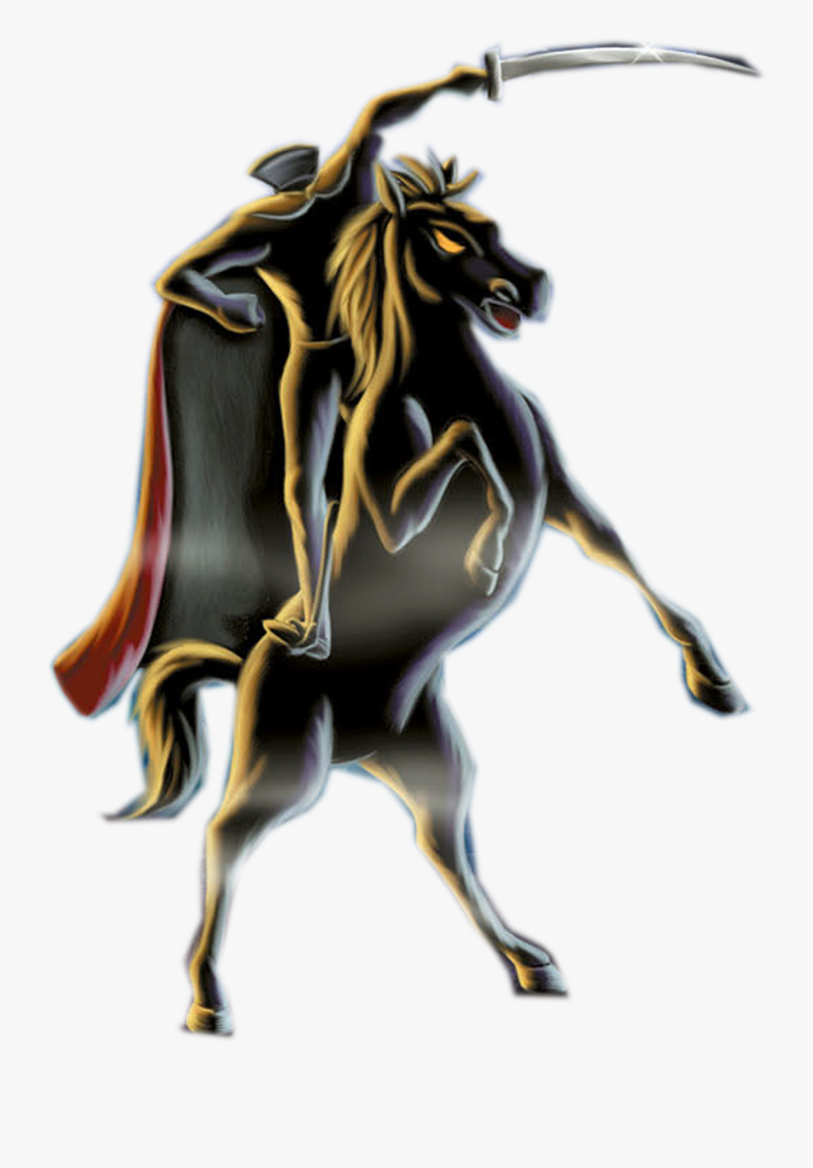 Ichabod Crane The Legend Of Sleepy Hollow Headless - Adventures Of Ichabod Headless Horseman, Transparent Clipart