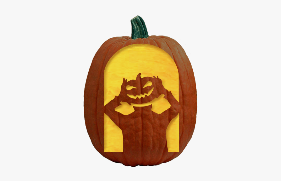 Clip Art Headless Horseman Pumpkin - Pumpkin Carving Patterns, Transparent Clipart