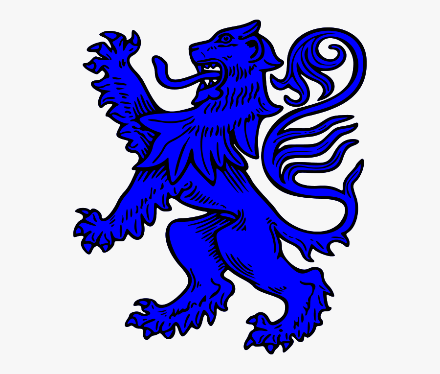 Scottish Lion, Transparent Clipart