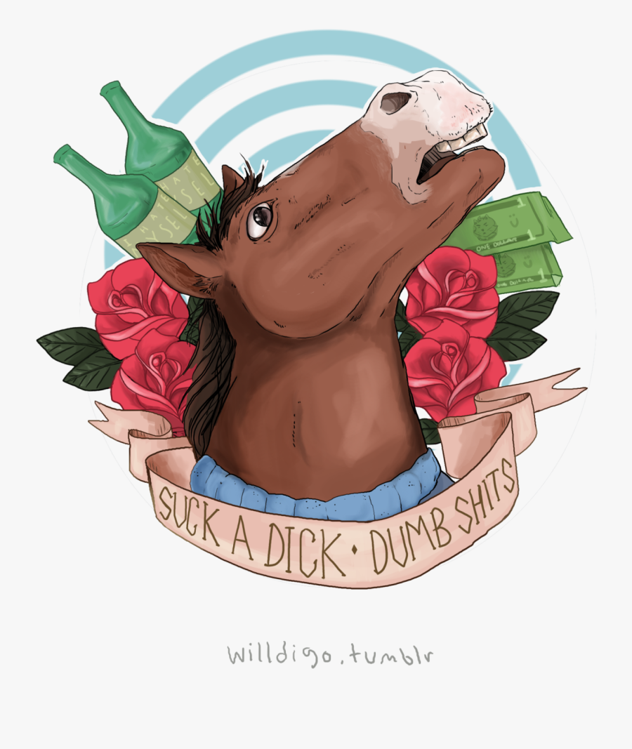 Bojack Horseman, Transparent Clipart