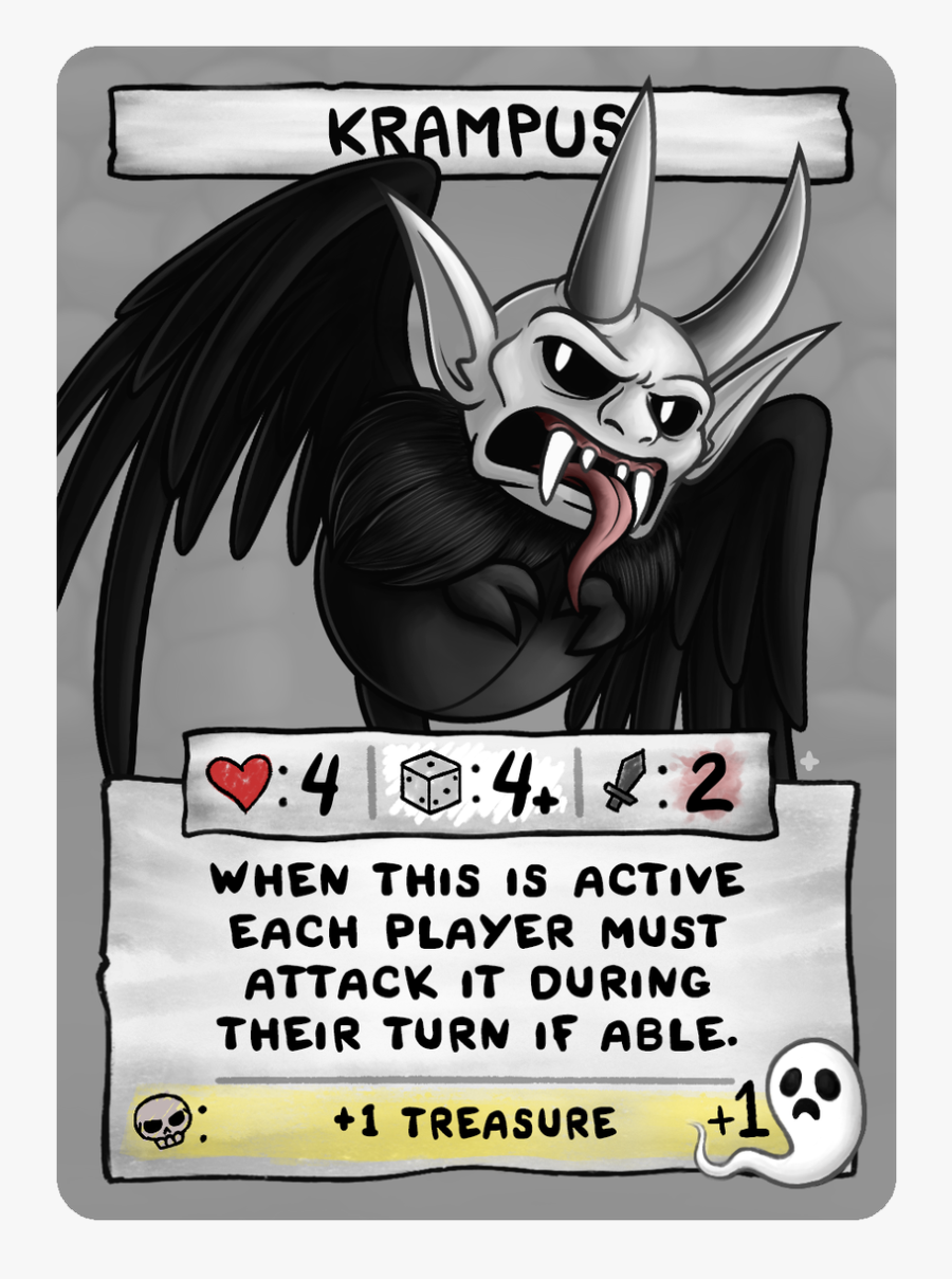 Binding Of Isaac Four Souls All Cards, Transparent Clipart
