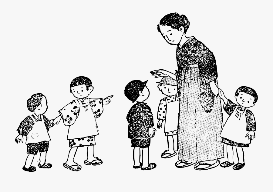 Transparent Japanese Boy Clipart - Japanese Family Transparent Cartoon, Transparent Clipart
