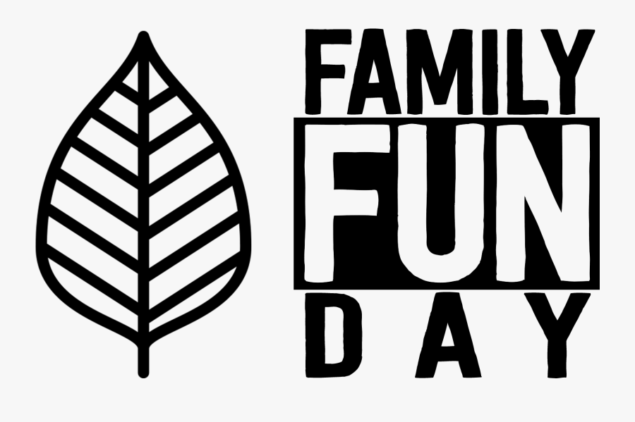 Clip Family Fun Day Black And White, Transparent Clipart