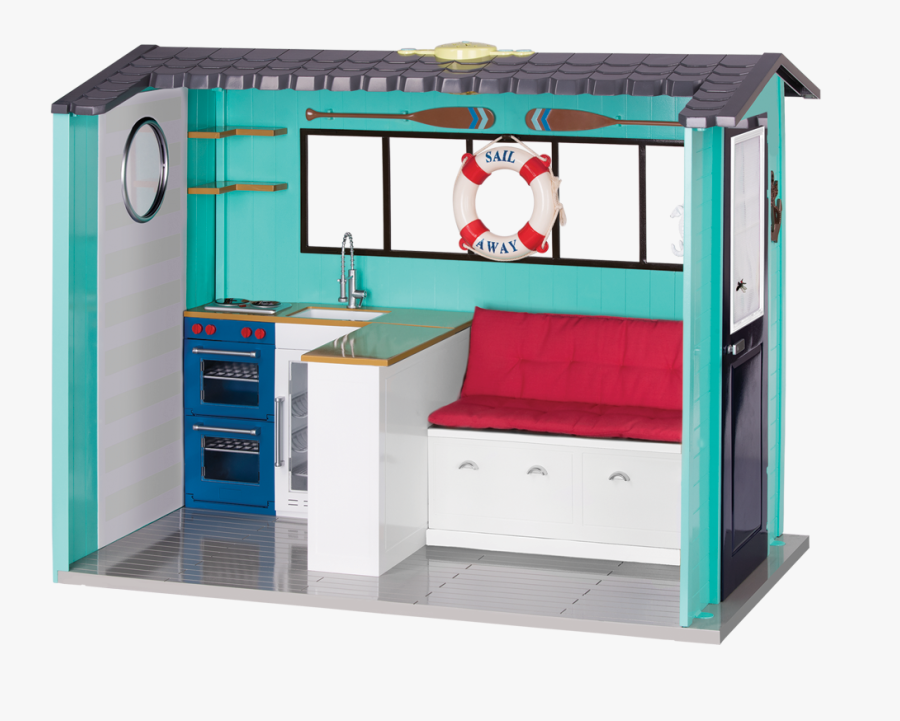 Our Genration Seaside Beach House - Our Generation Beach House, Transparent Clipart