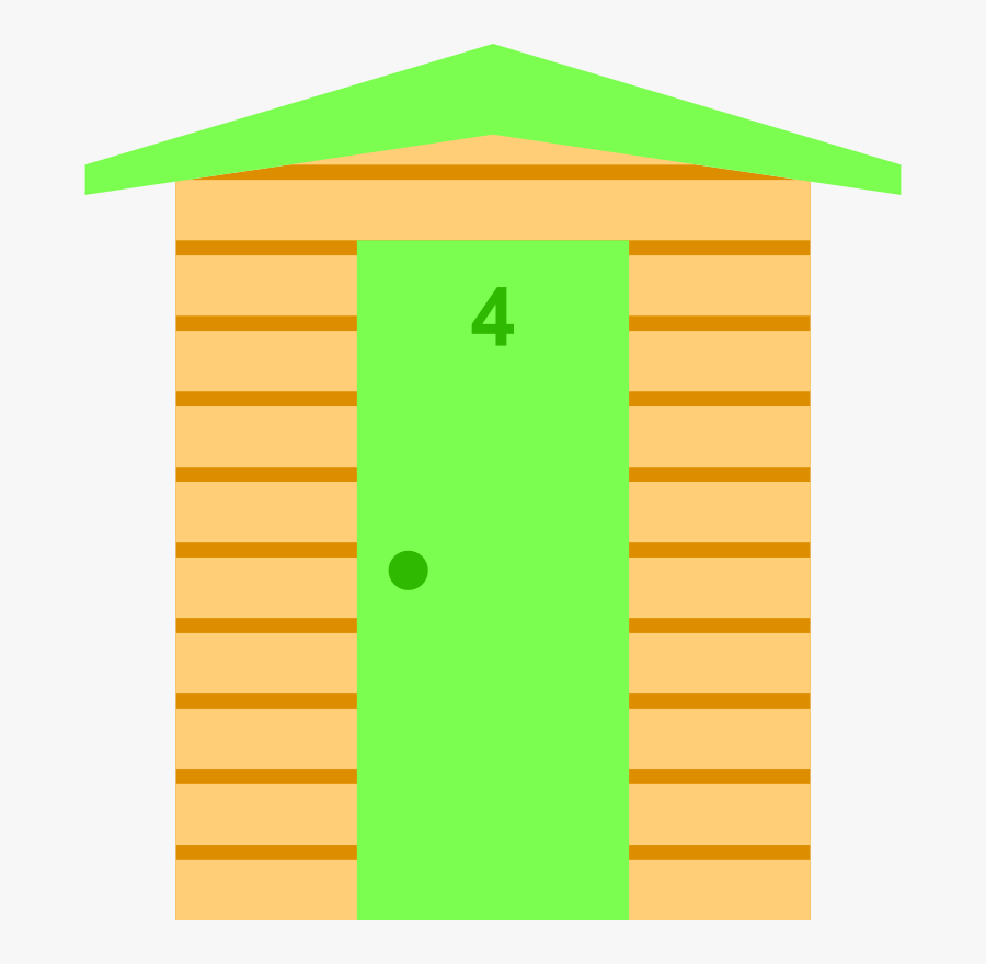 Beach House Clipart, Transparent Clipart