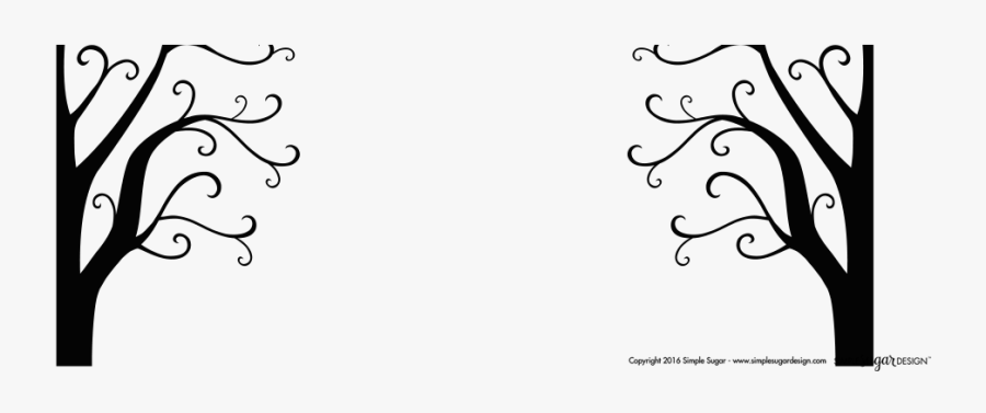 Simple Sugar Design - Line Art, Transparent Clipart