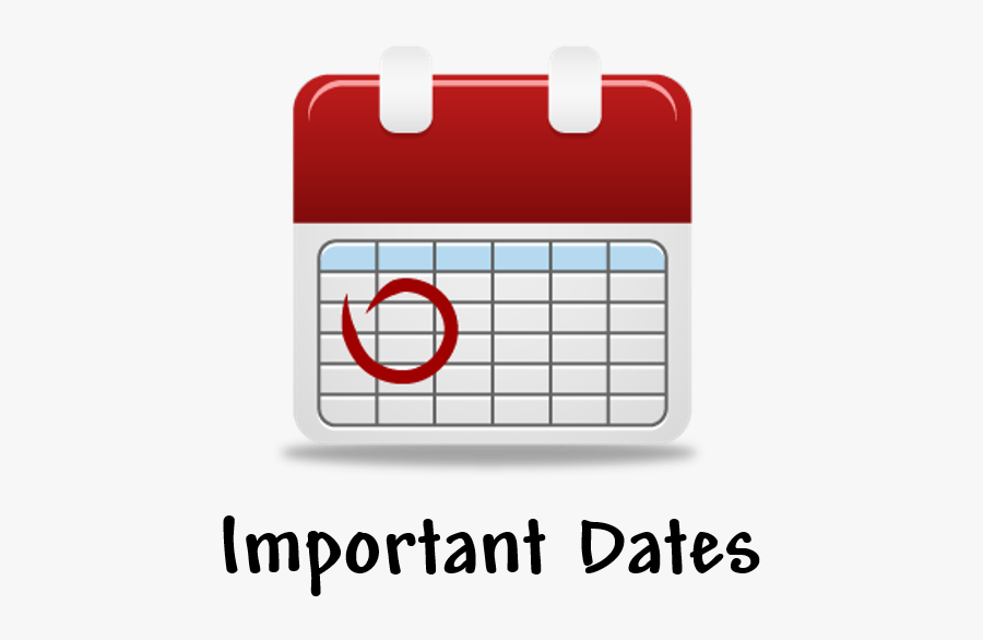 Important Clipart Important Date - Calendar, Transparent Clipart