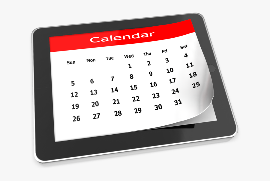 Transparent Important Dates Clipart - Display Device, Transparent Clipart