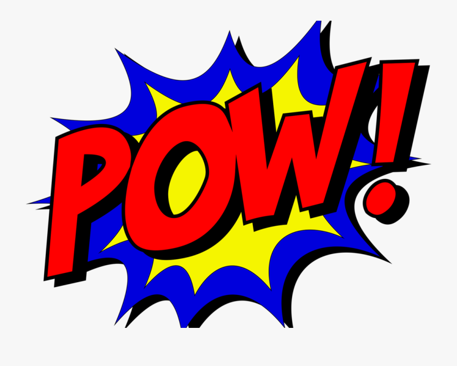 Comic Book Pow Transparent, Transparent Clipart