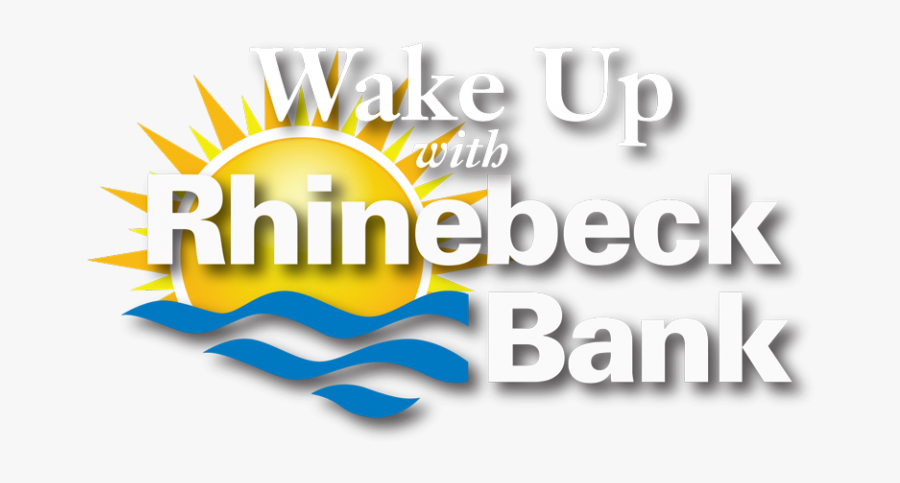 Wake Up With Rhinebeck Bank - Graphic Design, Transparent Clipart
