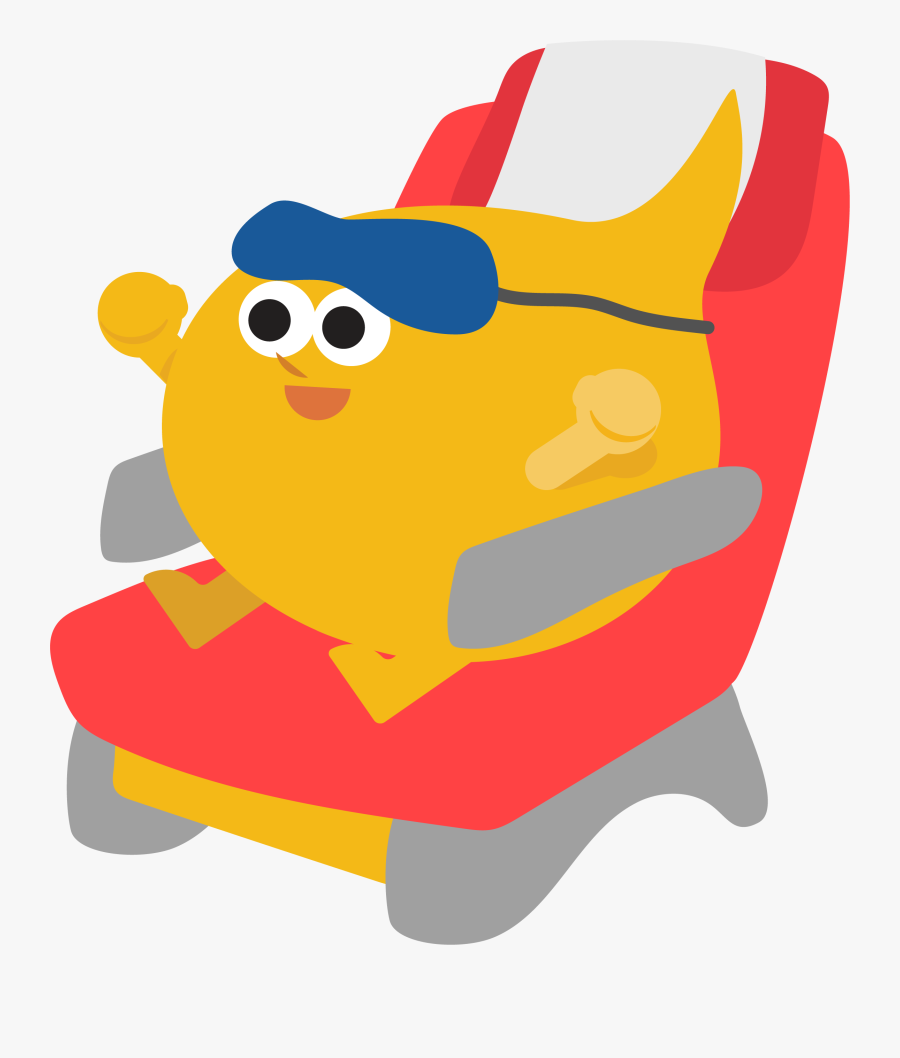 This Is A Sticker Of Bunceeman Waking Up From A Flight, Transparent Clipart