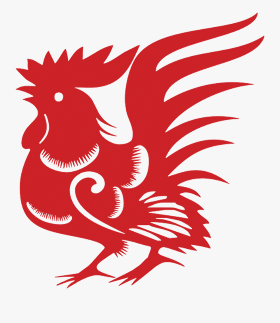Graphic Royalty Free Stock Chinese New Year Rooster - 2017 元旦 快樂 圖案, Transparent Clipart