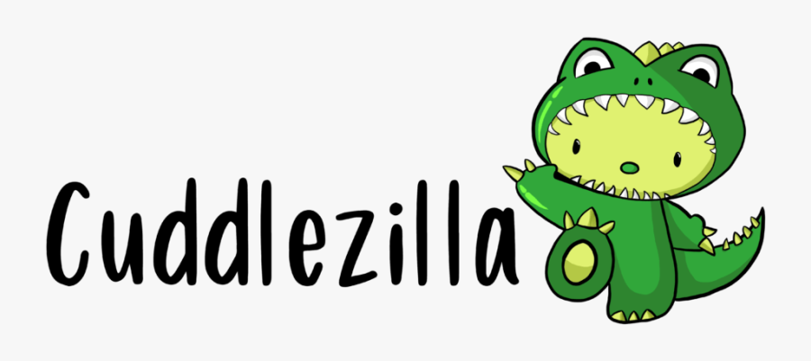 Cuddlezilla - Cartoon, Transparent Clipart