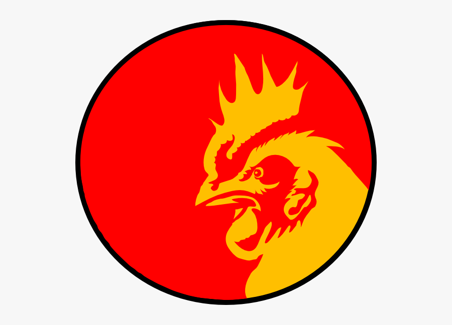 Logo Kepala Ayam Jago, Transparent Clipart