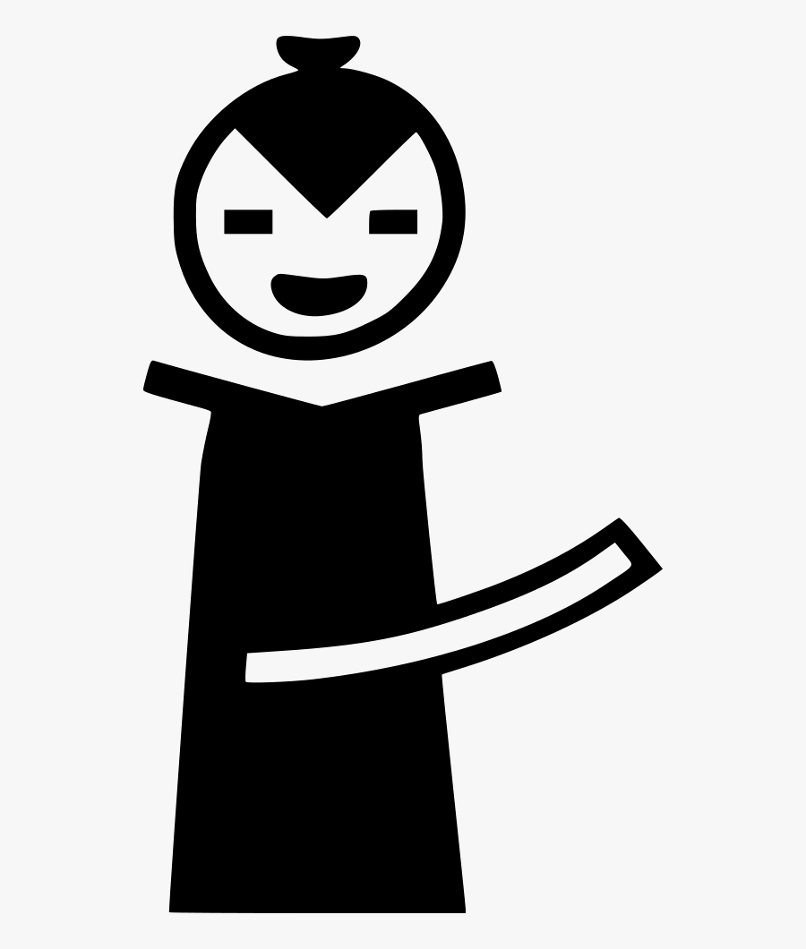 Samurai, Transparent Clipart