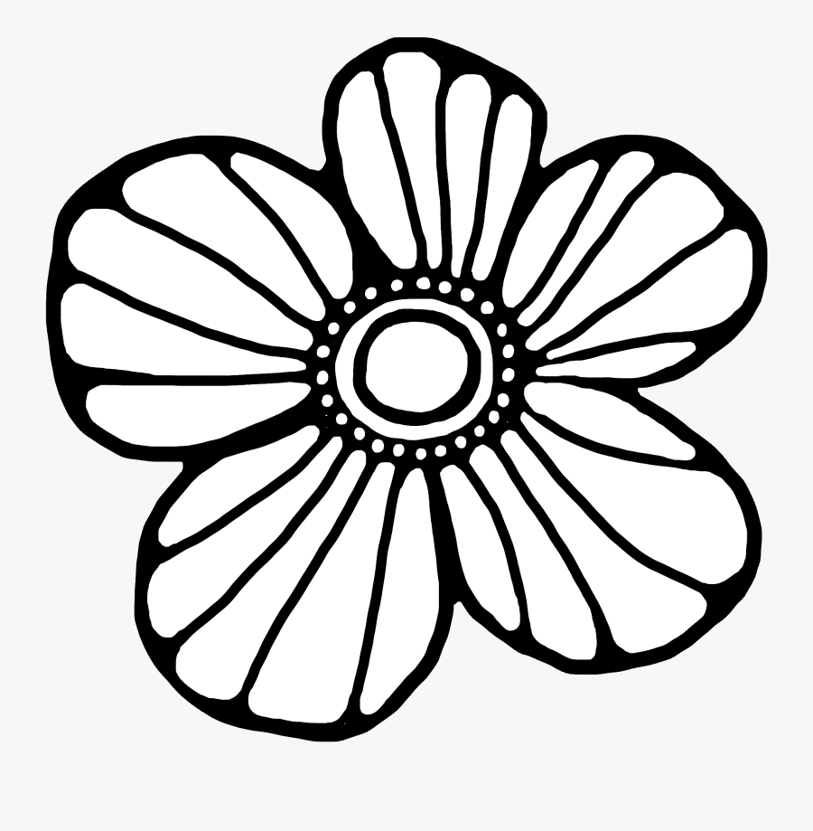 Patron Pattern Passover Pinterest Patronpattern Flower - Line Art, Transparent Clipart