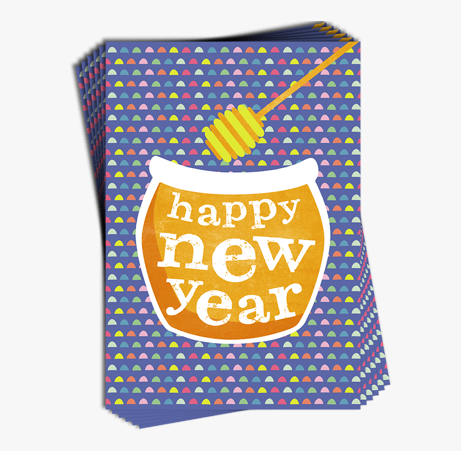 Jewish New Year Cards - Illustration, Transparent Clipart