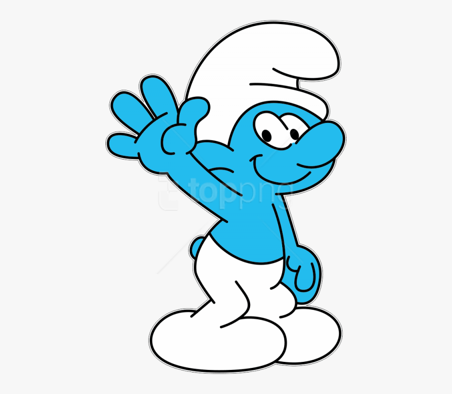 Free Png Download Smurfik Clipart Png Photo Png Images - Clumsy Smurf Cartoon, Transparent Clipart