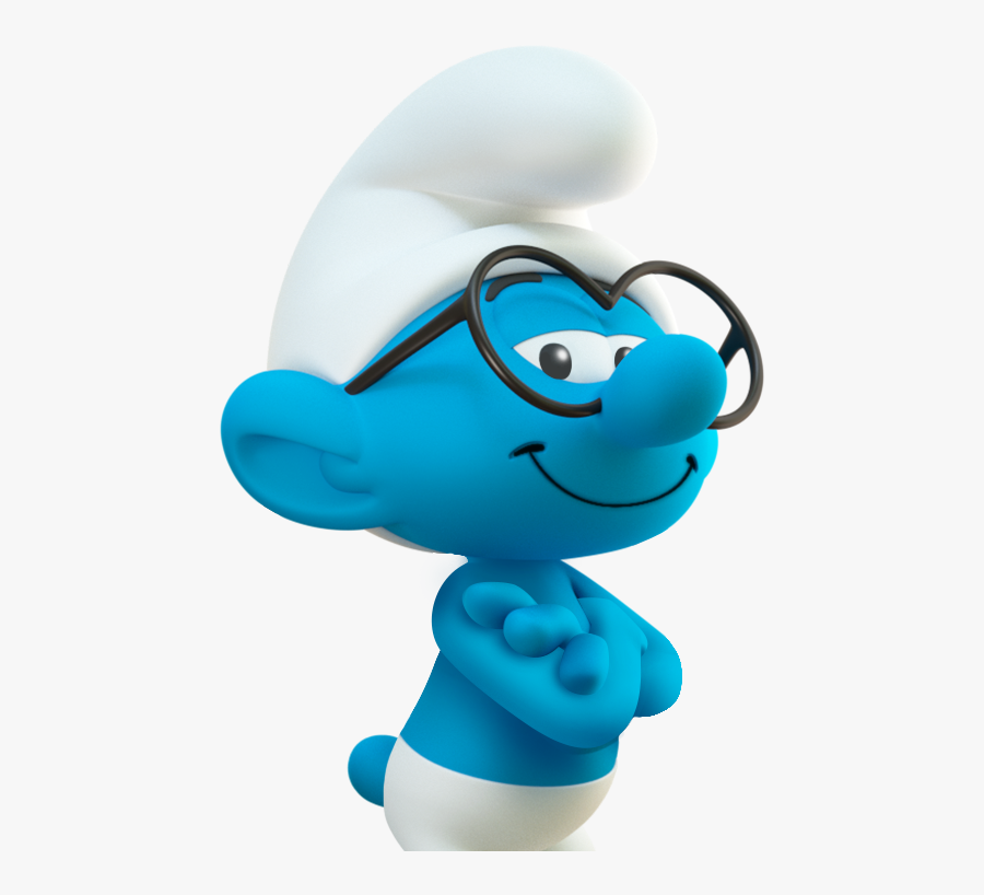 Brainy Smurf Png Image, Transparent Clipart