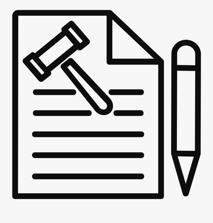 We Put In Place Rigid Service Agreements For Complete - Legal Document Icon, Transparent Clipart