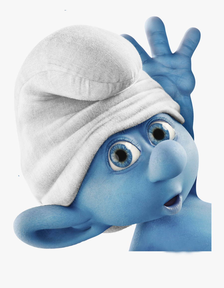 Smurf Png Image - Transparent Smurf Face, Transparent Clipart