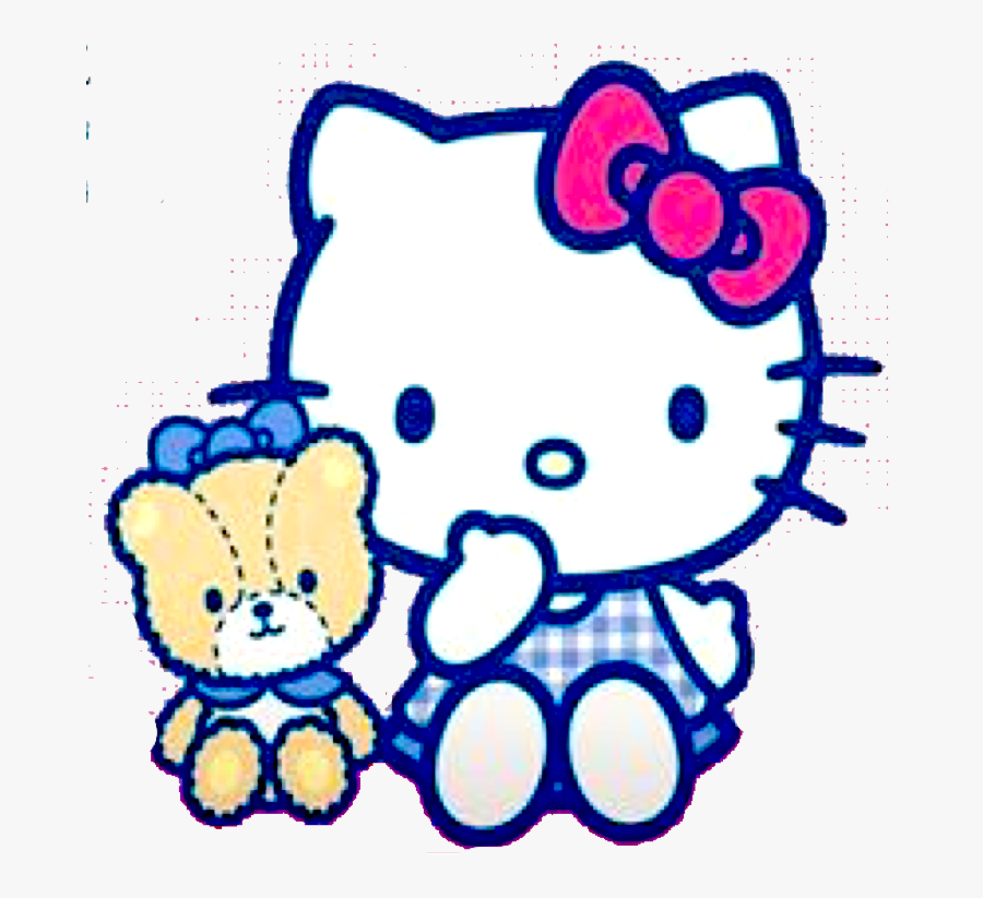 Love Hello Kitty Heart, Transparent Clipart