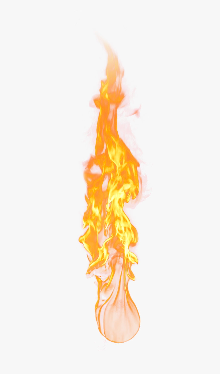 Little Flame Png, Transparent Clipart