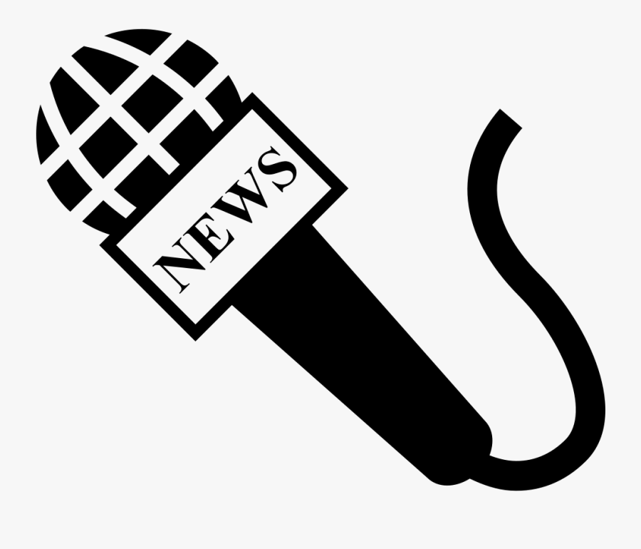 Newspaper News Presenter Clip - News Icon, Transparent Clipart