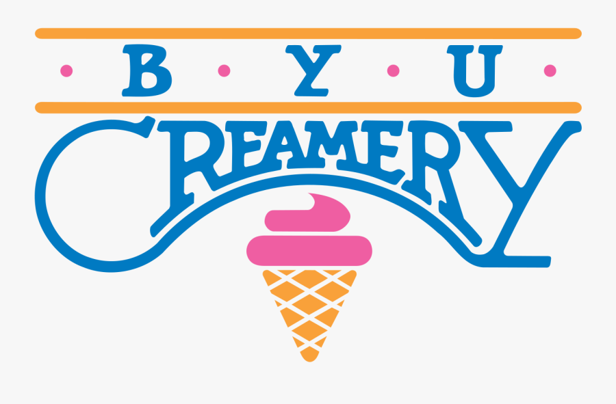 Ice Cream, You Scream, We All Scream For Ice Cream - Byu Creamery Logo, Transparent Clipart