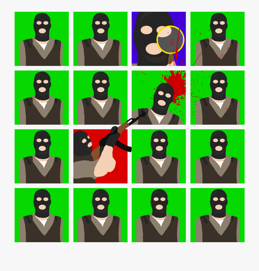 Collage Clipart Terrorism - Ttt Fan Art, Transparent Clipart