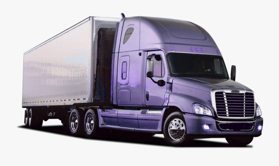 #truck #semi #bigrig - Truck On The Highway, Transparent Clipart