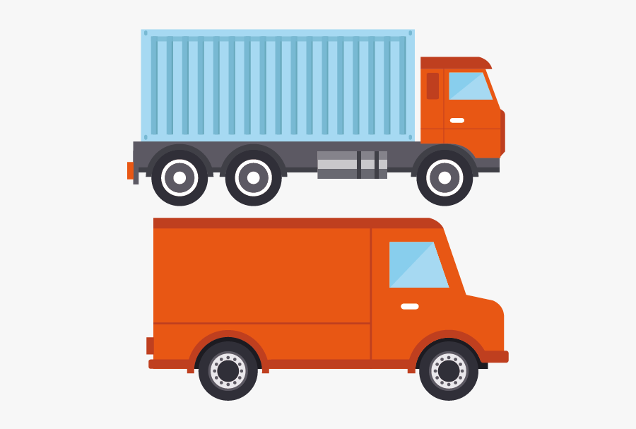 Clip Art Semi Truck Cartoon - Truck Cartoon Png, Transparent Clipart
