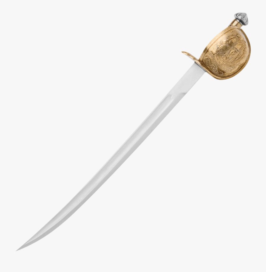 Transparent Real Sword Png - Pirate Sword Transparent Bg, Transparent Clipart