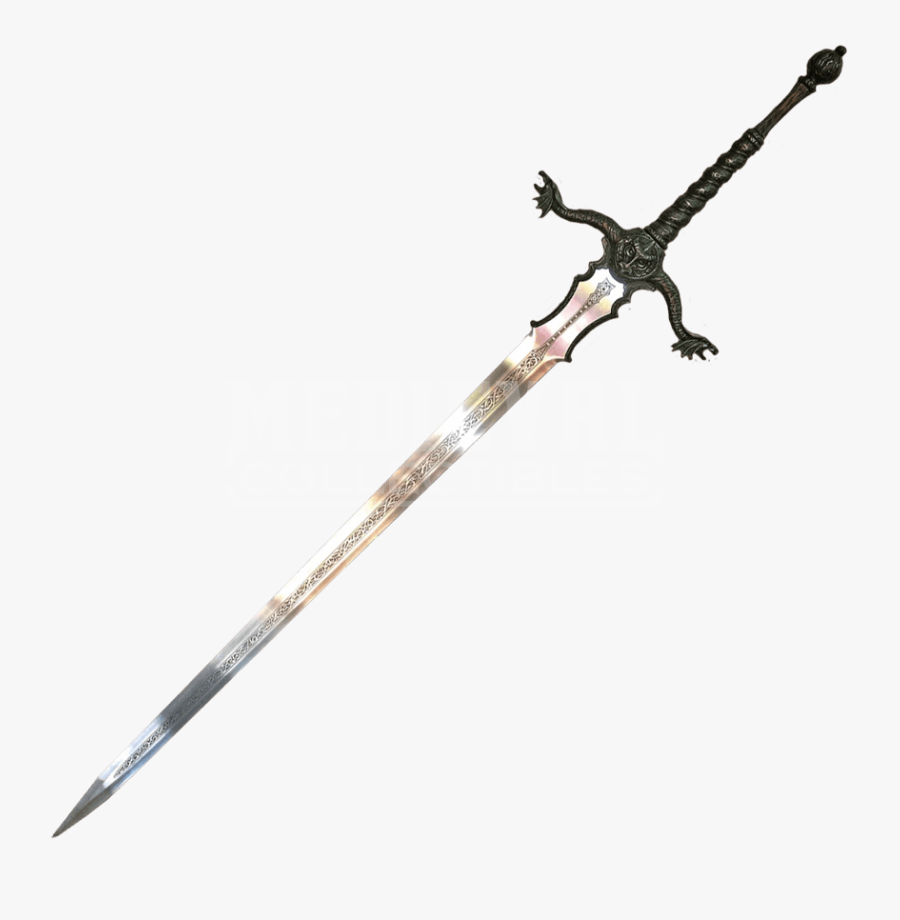 Transparent Animated Sword Png - Black Elf Sword By Luis Royo For Marto, Transparent Clipart