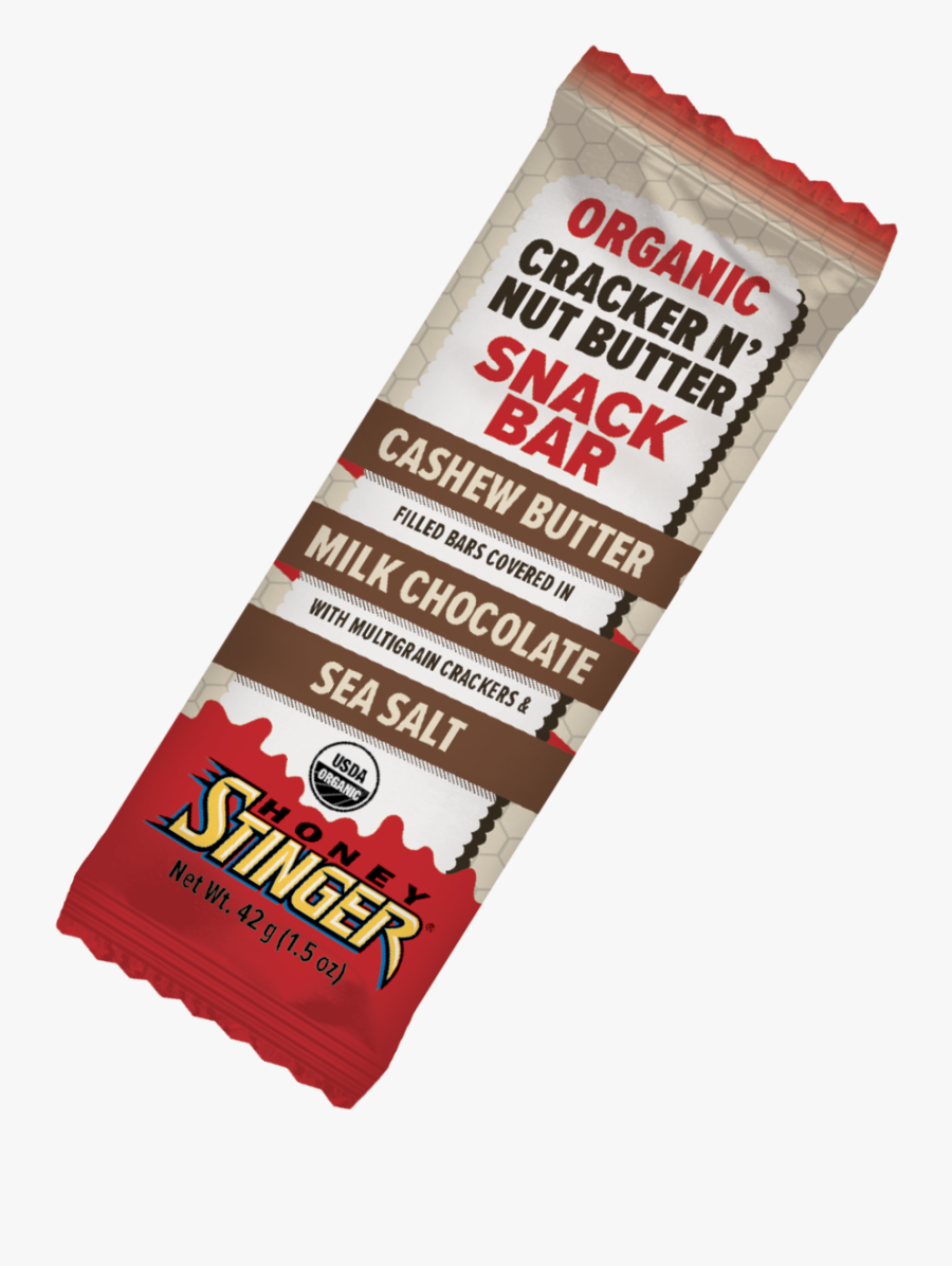 Honey Stinger Releases Cashew Butter & Milk Chocolate - Graphic Design, Transparent Clipart