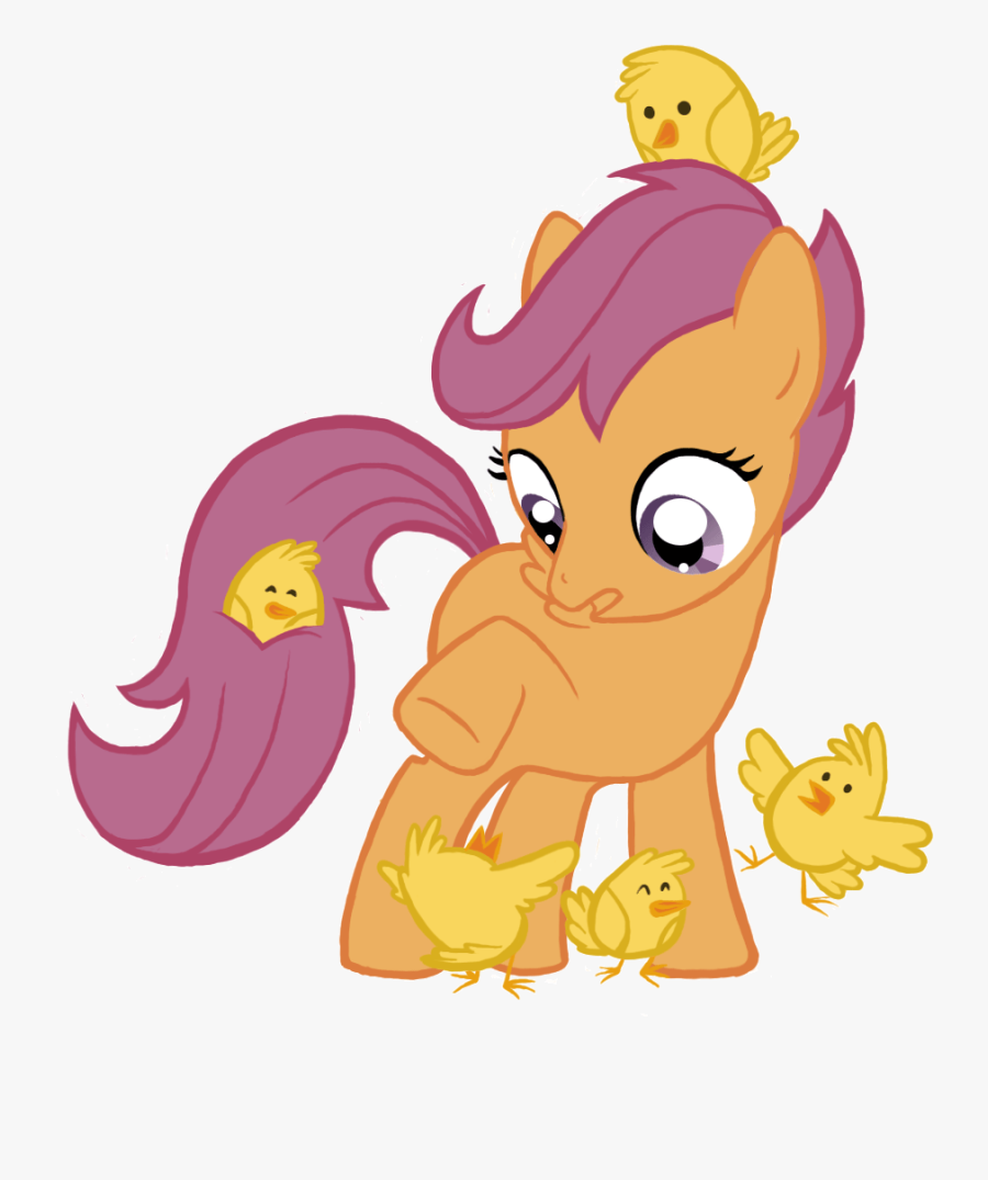 Foal Clipart Cute Chicken - Cartoon, Transparent Clipart
