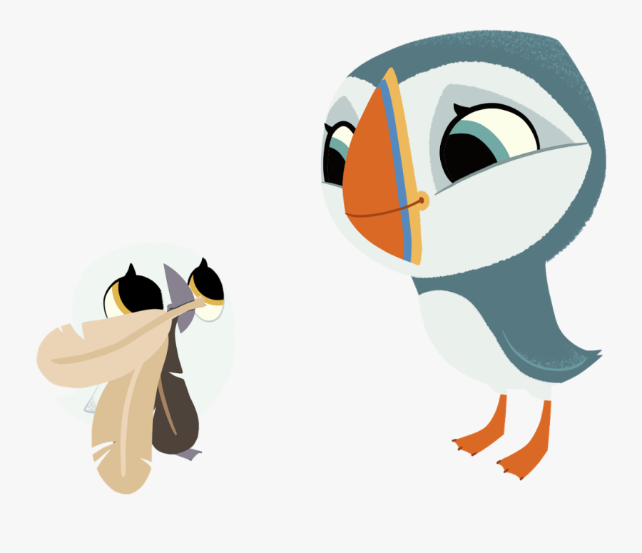 Puffin Clipart Clip Art - Puffin Rock Png Characters, Transparent Clipart
