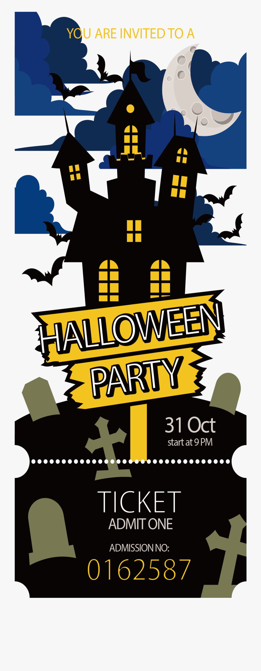 Picture Royalty Free Party Adobe Illustrator Tickets - Poster, Transparent Clipart