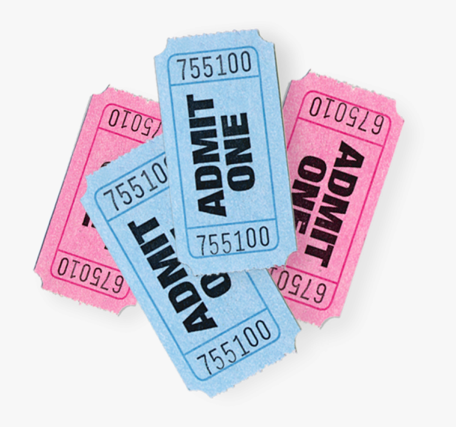 Parallel - Admit One Ticket, Transparent Clipart