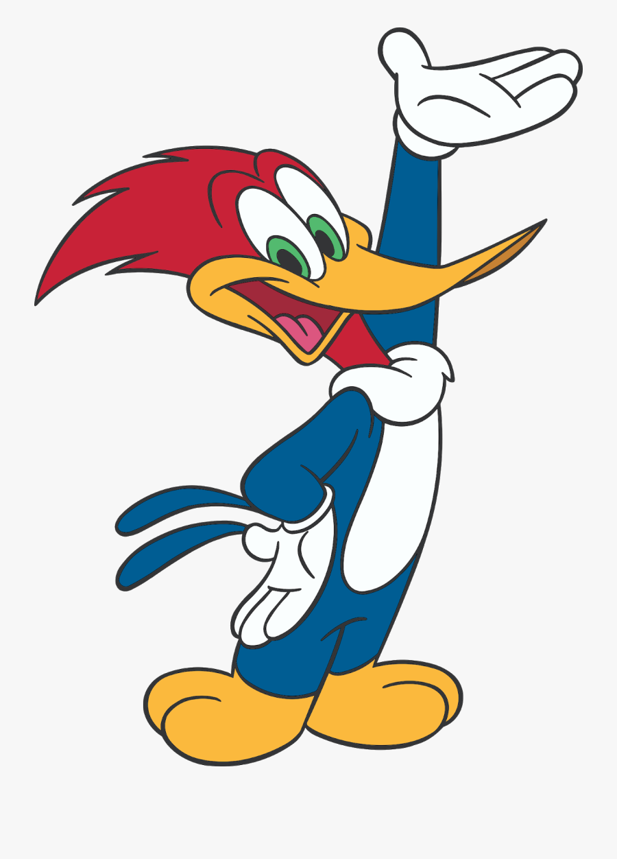 Woody Woodpecker Characters, Woody Woodpecker Cartoon - Woody Woodpecker Cartoon Png, Transparent Clipart