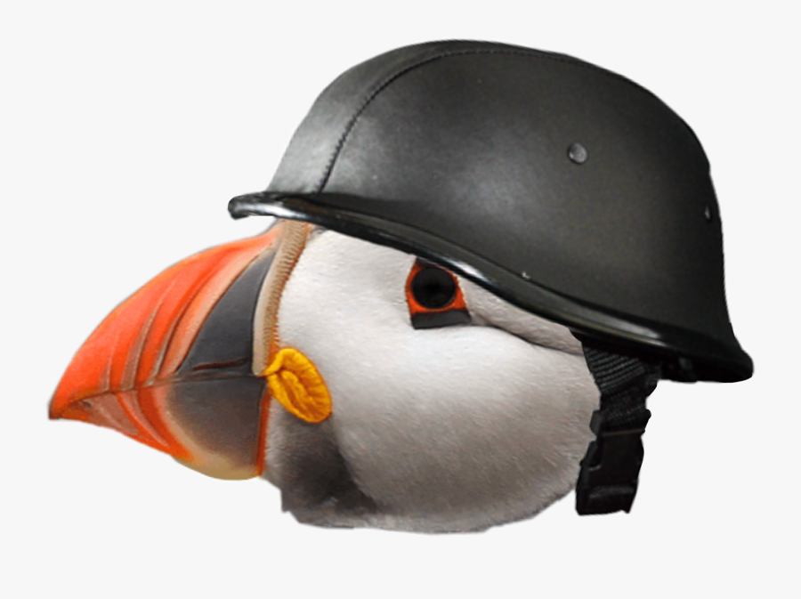 #puffin #helmet #war #freetoedit - Atlantic Puffin, Transparent Clipart