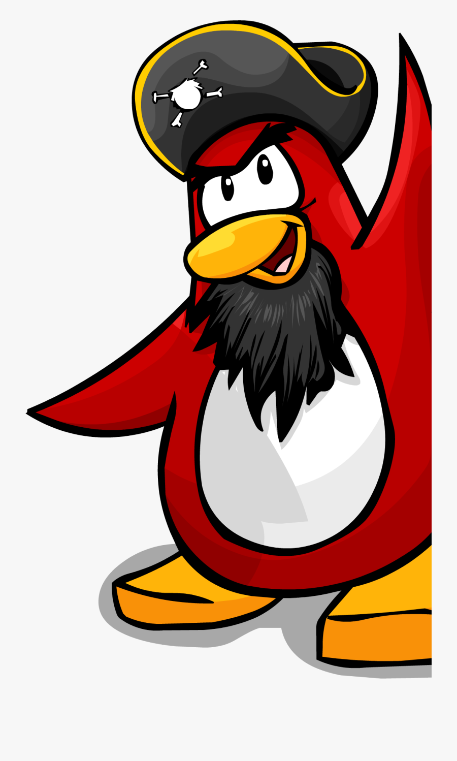 Club Penguin Rockhopper Background, Transparent Clipart