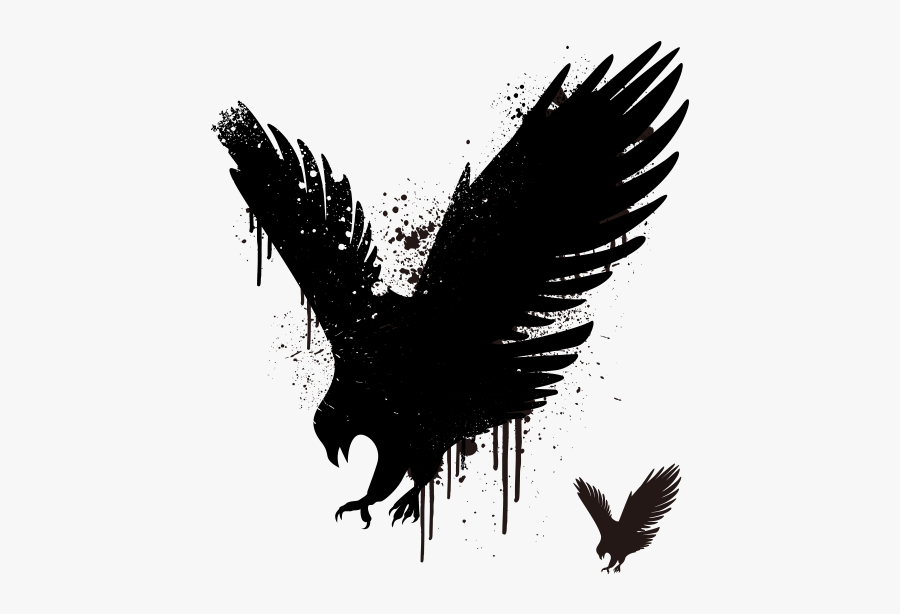 Hawk Stencil Euclidean Vector Eagle - Falcon T Shirt, Transparent Clipart
